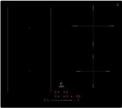 Индукционная варочная панель LEX EVI 641A BL, независимая, черный - фото 1 - id-p225963250