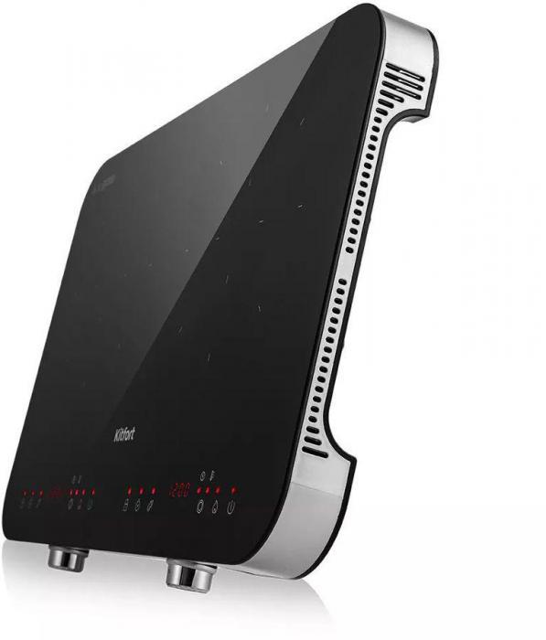 Плита Индукционная Kitfort КТ-149 черный/серебристый стеклокерамика (настольная) - фото 3 - id-p226161702
