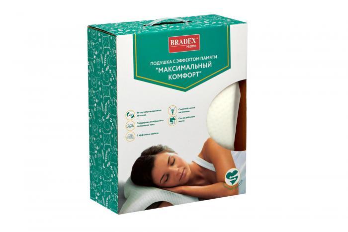 Подушка с эффектом памяти многофункциональная (Pressure Free Memory Pillow), Bradex TD 0643 - фото 4 - id-p225827053