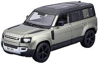 Внедорожник Bburago Land Rover Defender 2022 18-21101 (зеленый)