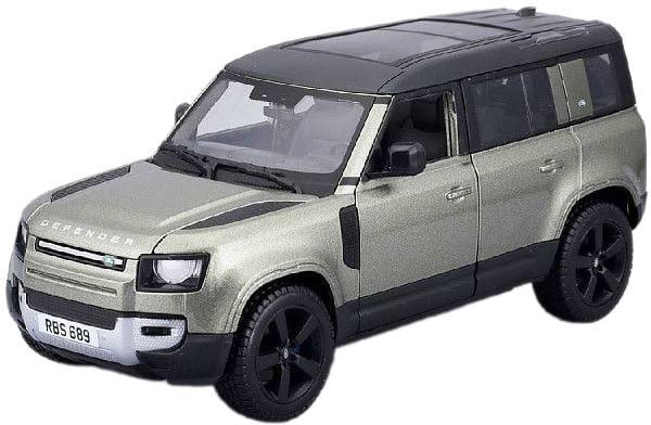 Внедорожник Bburago Land Rover Defender 2022 18-21101 (зеленый) - фото 1 - id-p225805665