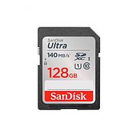 128Gb - SanDisk Ultra SDXC Class 10 UHS-I SDSDUNB-128G-GN6IN (Оригинальная!)