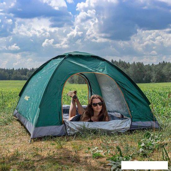 Треккинговая палатка WMC Tools WMC-LY-1624 (зеленый) - фото 5 - id-p225808438