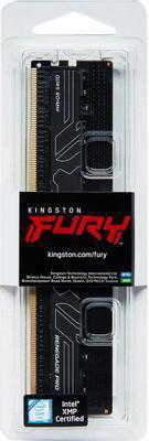Оперативная память Kingston Fury Renegade Pro Black XMP KF560R32RB-16 DDR5 - 1x 16ГБ 6000МГц, DIMM, ECC, Ret - фото 3 - id-p226074826