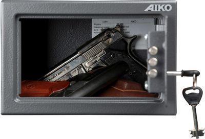 Сейф оружейный Aiko TT 170 170x260x230мм ключевой (S11299110514) - фото 2 - id-p225827163