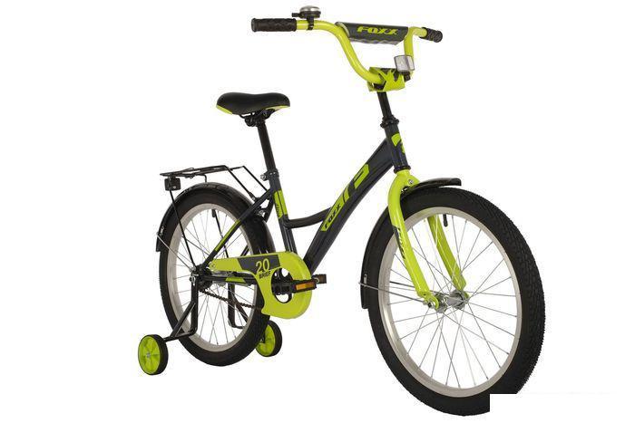 Детский велосипед Foxx BRIEF 20 2021 (зеленый) - фото 2 - id-p225806998