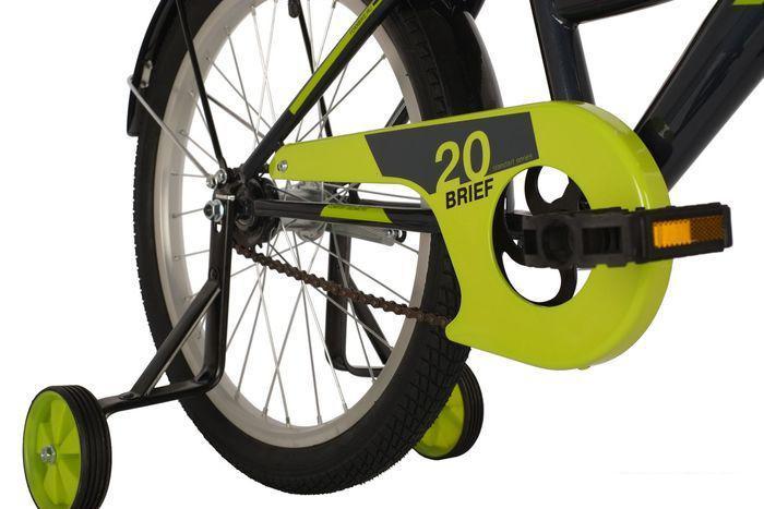 Детский велосипед Foxx BRIEF 20 2021 (зеленый) - фото 6 - id-p225806998