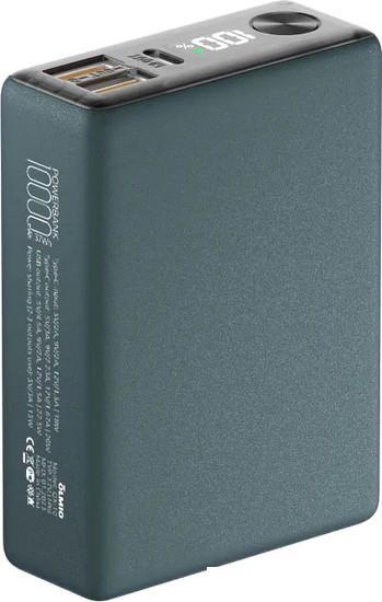 Внешний аккумулятор Olmio QX-10 10000mAh (темно-зеленый) - фото 1 - id-p225807036