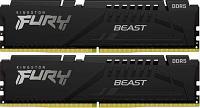 Оперативная память Kingston Fury Beast Black KF548C38BBK2-16 DDR5 - 2x 8ГБ 4800МГц, DIMM, Ret
