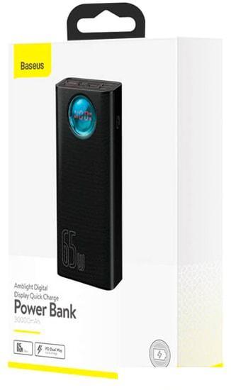 Портативное зарядное устройство Baseus PPLG-A01 30000mAh (черный) - фото 6 - id-p226162417
