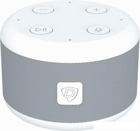 Умная колонка Prestigio SmartVoice (светло-серый) - фото 1 - id-p226162421