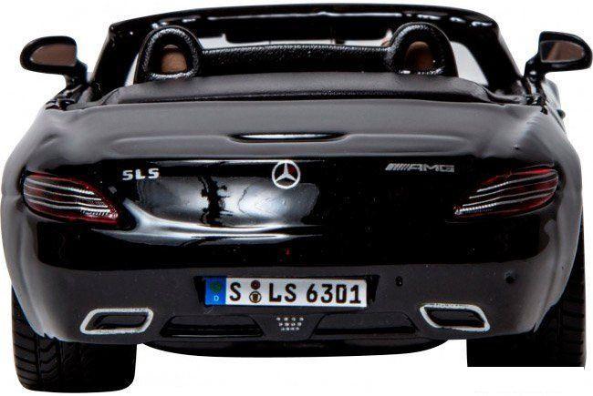 Легковой автомобиль Bburago Mercedes-Benz SLS AMG Cabrio 18-43035 (черный) - фото 4 - id-p225805741