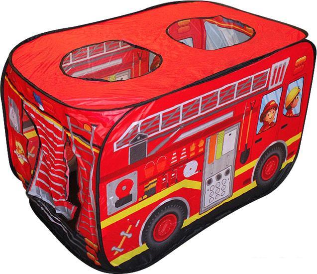 Игровая палатка Darvish Пожарная машина (50 шаров) DV-T-1683 - фото 1 - id-p225817002