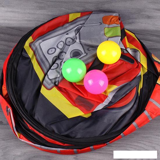 Игровая палатка Darvish Пожарная машина (50 шаров) DV-T-1683 - фото 4 - id-p225817002