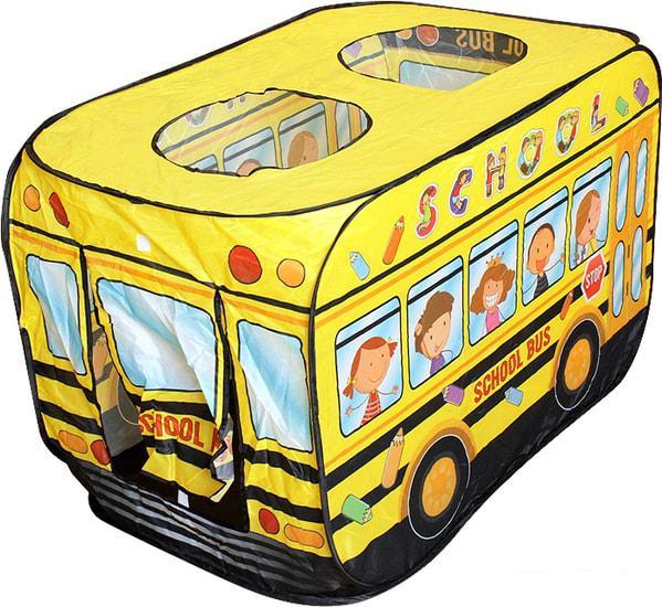Игровая палатка Darvish Школьный автобус (50 шаров) DV-T-1682 - фото 1 - id-p225817004