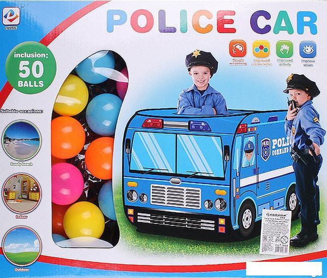 Игровая палатка Darvish Полицейская машина (50 шаров) DV-T-1684 - фото 5 - id-p225817010
