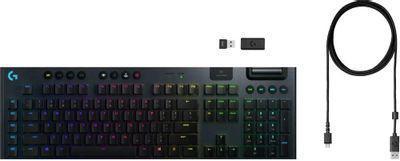 Клавиатура Logitech G915 LIGHTSPEED, USB, Bluetooth/Радиоканал, черный [920-009111] - фото 2 - id-p225827228