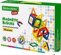 Конструктор BRAUBERG 663846 Kids Magnetic Big Blocks-42