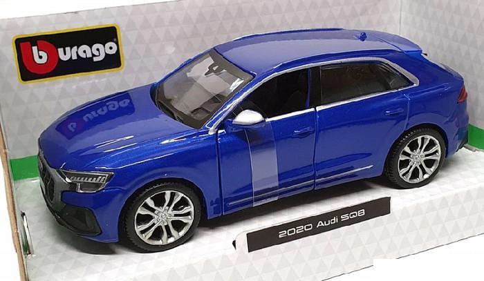 Легковой автомобиль Bburago 2020 Audi SQ8 18-43054 (синий) - фото 2 - id-p225805776