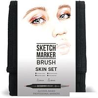 Маркер художественный Sketchmarker Brush Skin Set SMB-12SKIN (12 шт)