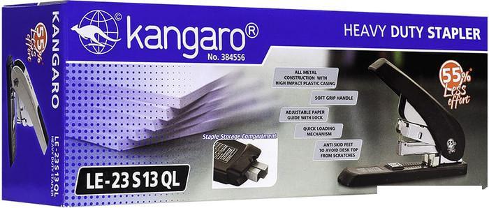 Мини степлер Kangaro LE-23S13-QL № 23/6, 23/13 100 л (черный) - фото 2 - id-p225812926