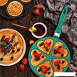 Блинная сковорода Elan Gallery Гармония вкуса 121030 (изумруд), фото 7