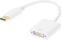 Переходник Display Port DisplayPort (m) - DVI (f), белый