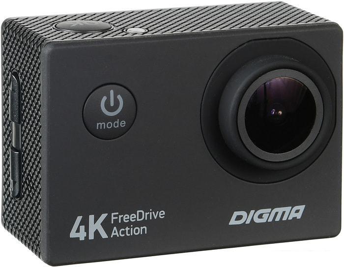 Экшен-камера Digma FreeDrive Action 4K - фото 2 - id-p225818376