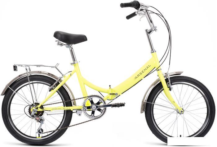 Велосипед Forward Arsenal 20 2.0 2022 (светло-зеленый) - фото 1 - id-p225814405