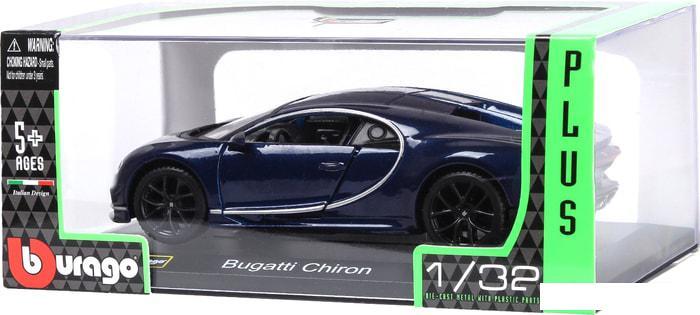 Игрушечный транспорт Bburago Bugatti Chiron 18-42025 (синий) - фото 3 - id-p225807216