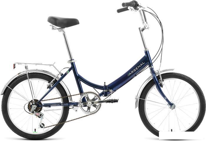 Велосипед Forward Arsenal 20 2.0 2022 (темно-синий) - фото 1 - id-p225814436