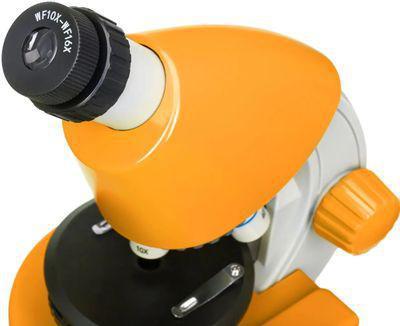 Микроскоп DISCOVERY Micro Solar, световой/оптический/биологический, 40 640x, на 3 объектива, оранжевый [77954] - фото 3 - id-p226075113