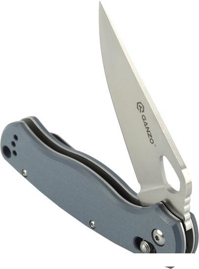 Складной нож Ganzo G729-GY (серый) - фото 4 - id-p226011564