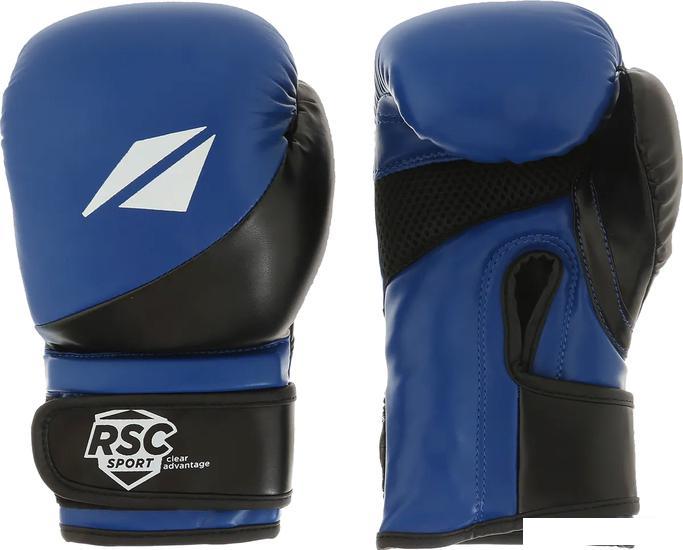 Перчатки для единоборств RSC Sport PU Flex BF BX 023 (6 oz, синий/черный)