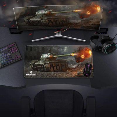 Коврик для мыши World of Tanks (XL) рисунок, ткань, 900х420х3мм [fwgmpwttis222s0xl] - фото 3 - id-p226075245