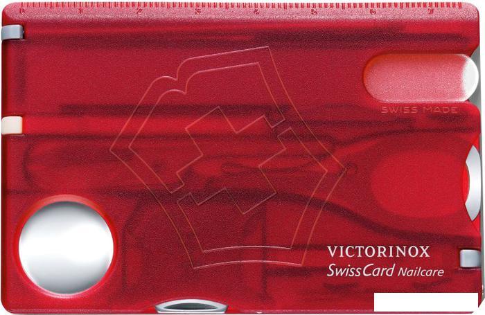 Мультитул Victorinox SwissCard Nailcare 0.7240.T - фото 1 - id-p226011582