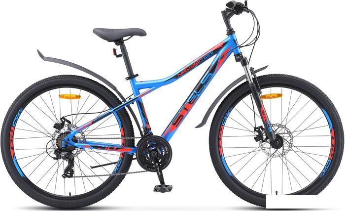 Велосипед Stels Navigator 710 MD 27.5 V020 р.16 2021 (синий/черный) - фото 1 - id-p225923556