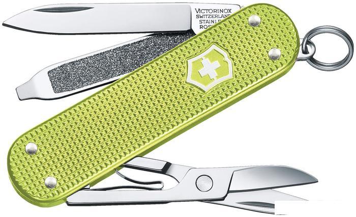 Мультитул Victorinox Classic Alox SD Colors (лаймовый) - фото 1 - id-p226011601