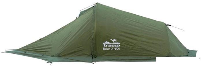 Экспедиционная палатка TRAMP Bike 2 V2 (зеленый) - фото 2 - id-p225817196