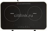 Плита Индукционная Kitfort КТ-136 черный/белый стеклокерамика (настольная), фото 4