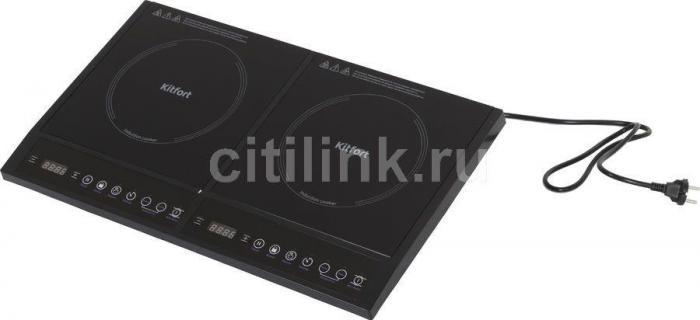 Плита Индукционная Kitfort КТ-122 черный стеклокерамика (настольная) - фото 1 - id-p226075851