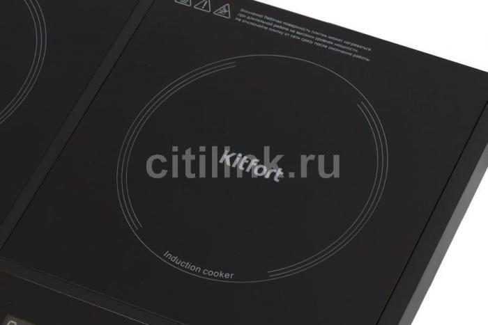 Плита Индукционная Kitfort КТ-122 черный стеклокерамика (настольная) - фото 2 - id-p226075851