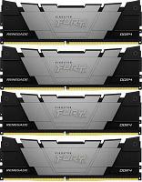 Оперативная память Kingston Fury Renegade Black KF432C16RB2K4/32 DDR4 - 4x 8ГБ 3200МГц, DIMM, Ret