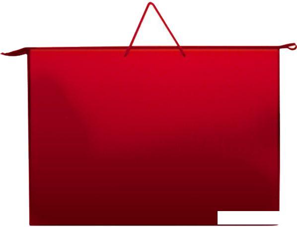 Папка-портфель Оникс С ручкой ПР-4 (красный) - фото 1 - id-p225808741