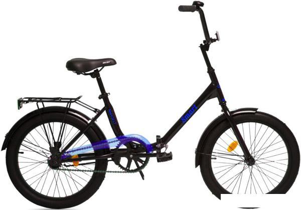 Велосипед AIST Smart 20 1.1 2021 (черный/синий) - фото 1 - id-p225813060