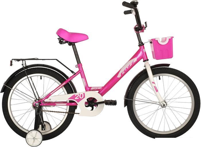 Детский велосипед Foxx Simple 20 2021 (розовый) - фото 1 - id-p225810129