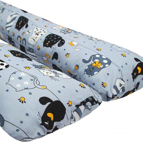 Подушка для беременных Amarobaby Котики AMARO-40U-KG (желтый) - фото 4 - id-p225813071