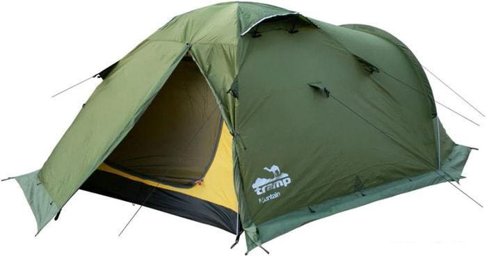 Экспедиционная палатка TRAMP Mountain 3 V2 (зеленый) - фото 1 - id-p225817212