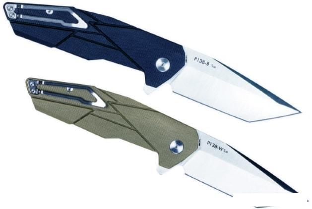 Складной нож Ruike P138-W (бежевый) - фото 2 - id-p226011650