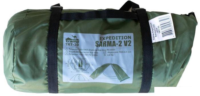 Экспедиционная палатка TRAMP Sarma 2 v2 (зеленый) - фото 6 - id-p225817223